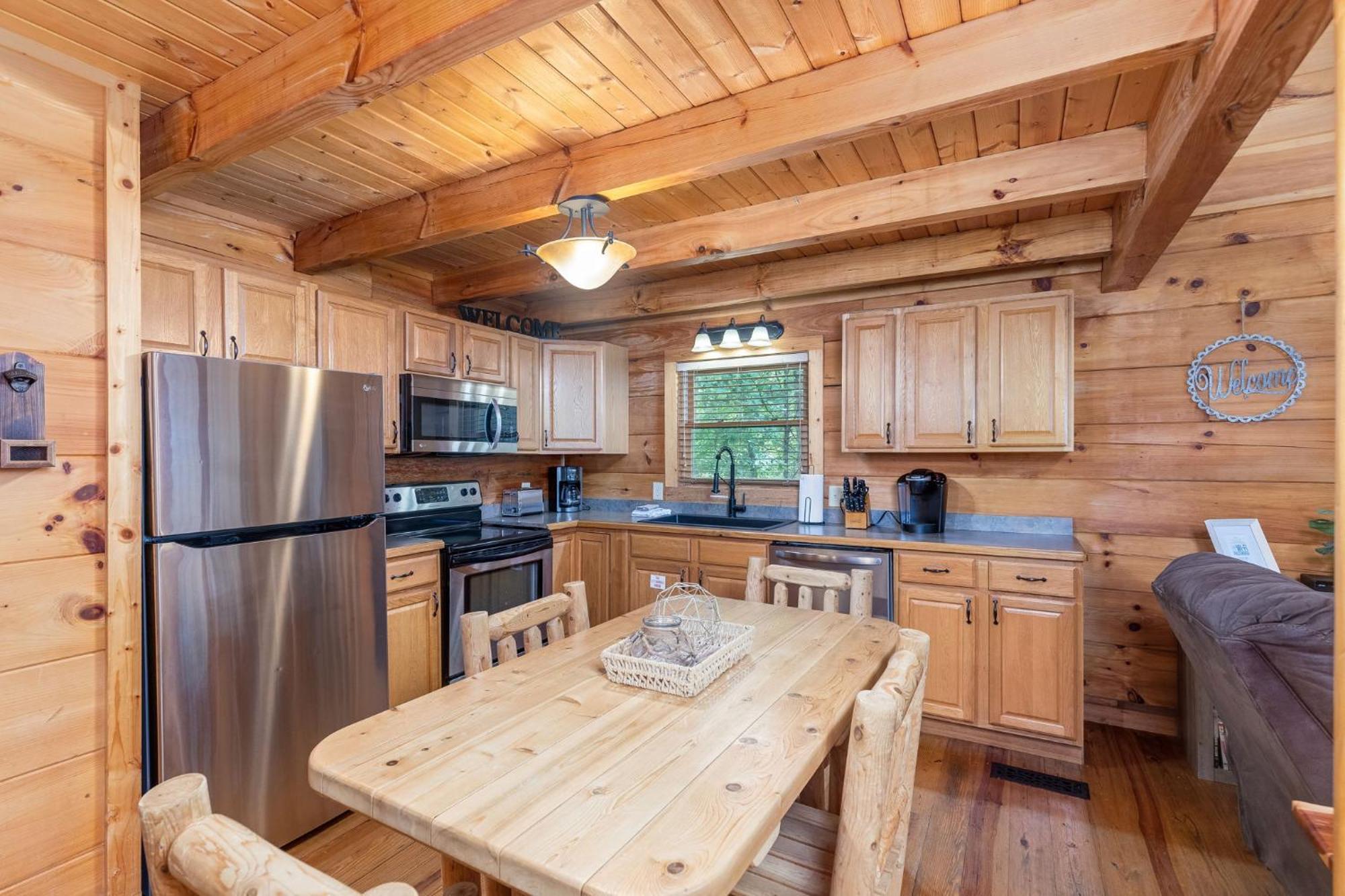 Elegant & Cozy Cabin Near Pigeon Forge Sevierville Eksteriør bilde