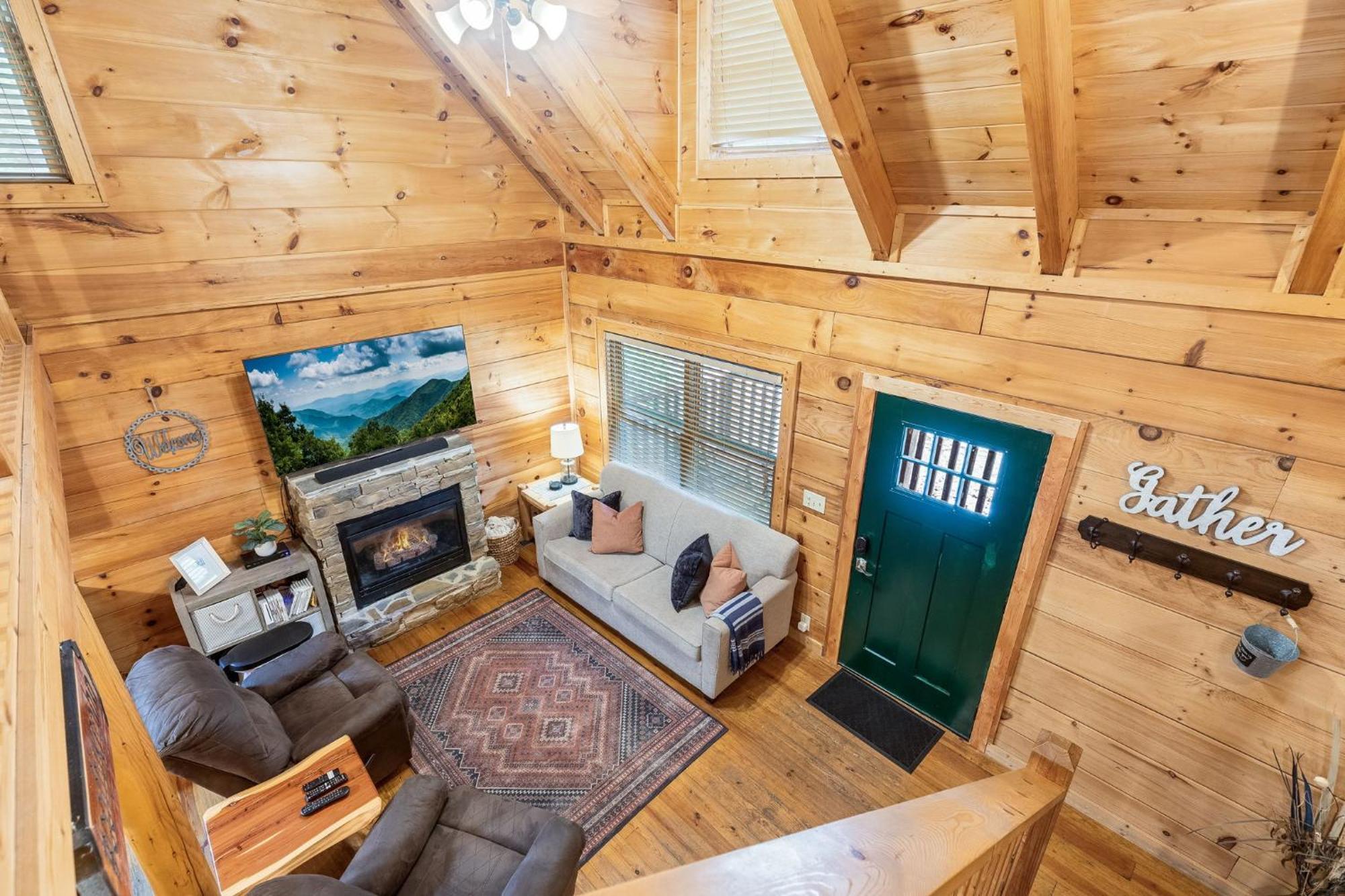 Elegant & Cozy Cabin Near Pigeon Forge Sevierville Eksteriør bilde