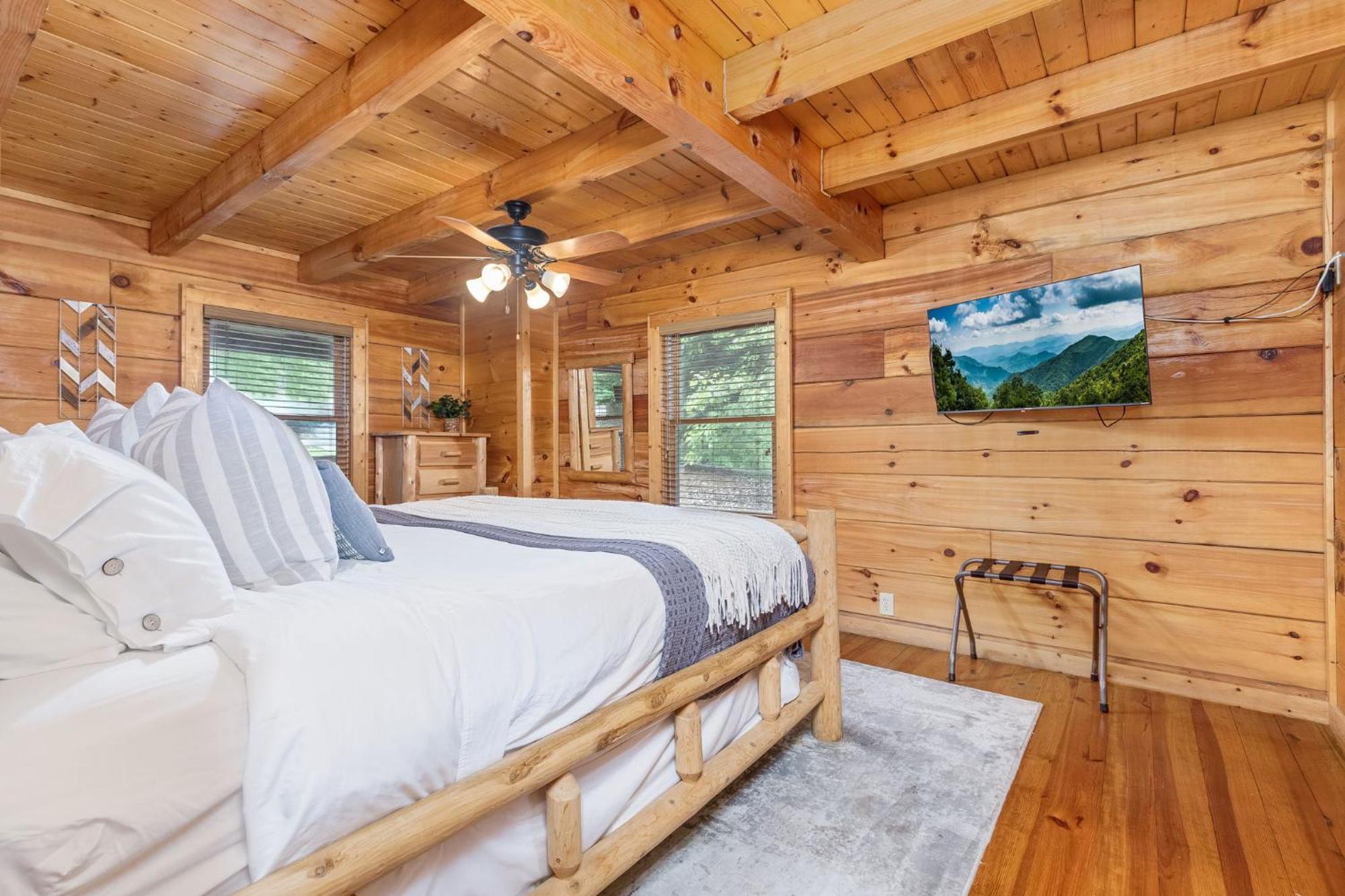 Elegant & Cozy Cabin Near Pigeon Forge Sevierville Eksteriør bilde
